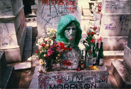 Jim Morrison's grave