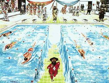 jewish swimmer